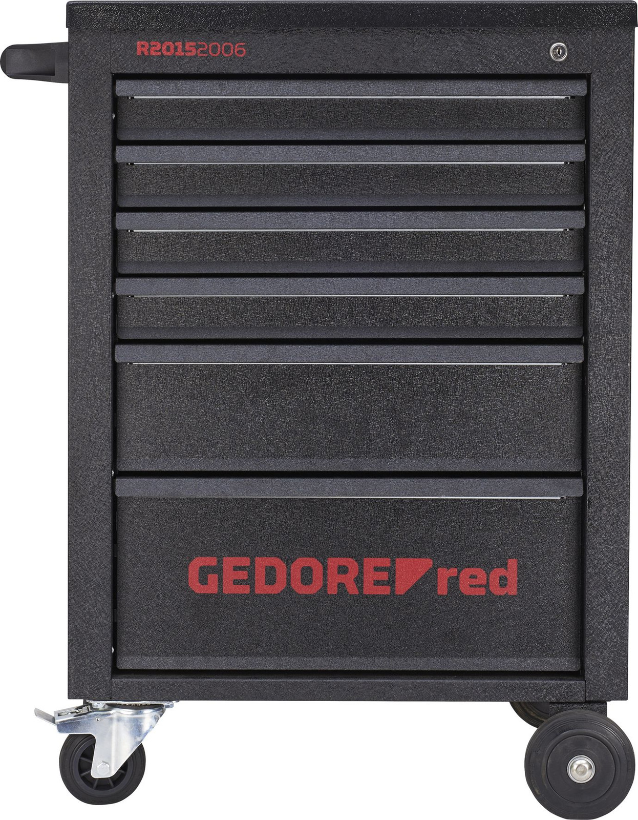 Gedore MECHANIC gereedschapset voor werkplaatswagen, zwart, 166-delig