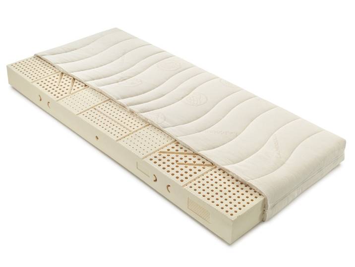 Latexmatratze „Melissa“ 70 x 200 cm H3 Baumwolle