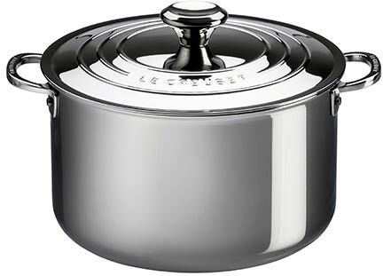 Le Creuset Signature Stainless Steel 24cm Stockpot With Lid