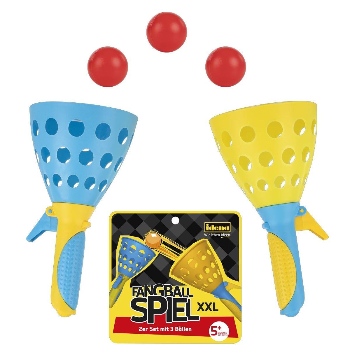 Idena Fangballspiel XXL 2er Set mit 3 Bällen (43259203)