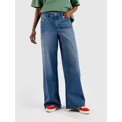 Volcom Stoned BF Lowrise Jeans worn light blue Gr. 28