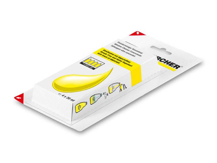 Kärcher Fensterreiniger-Konzentrat - 4x20ml Zubehör