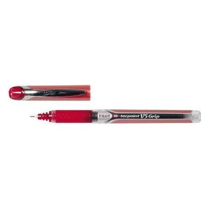 Pilot Tintenroller Hi-Tecpoint Grip V5 Strichstärke: 0,3 mm Schreibfarbe: rot (1x) (2206002)