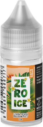 Reload Vape Lemon Peach Passion Fruit Zero Ice Aroma Mini Shot 10ml Limone Pesca Frutto Della Passione
