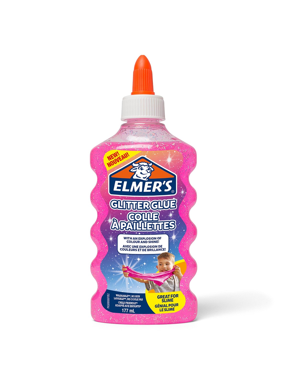 Elmer's Glitzerkleber | rosa | 177 ml