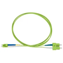 Rutenbeck Patchkabel LC-D/SC-D OM5 gn 2m