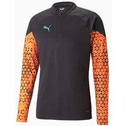 Puma individualCUP Quarter-Zip langarm-Top schwarz