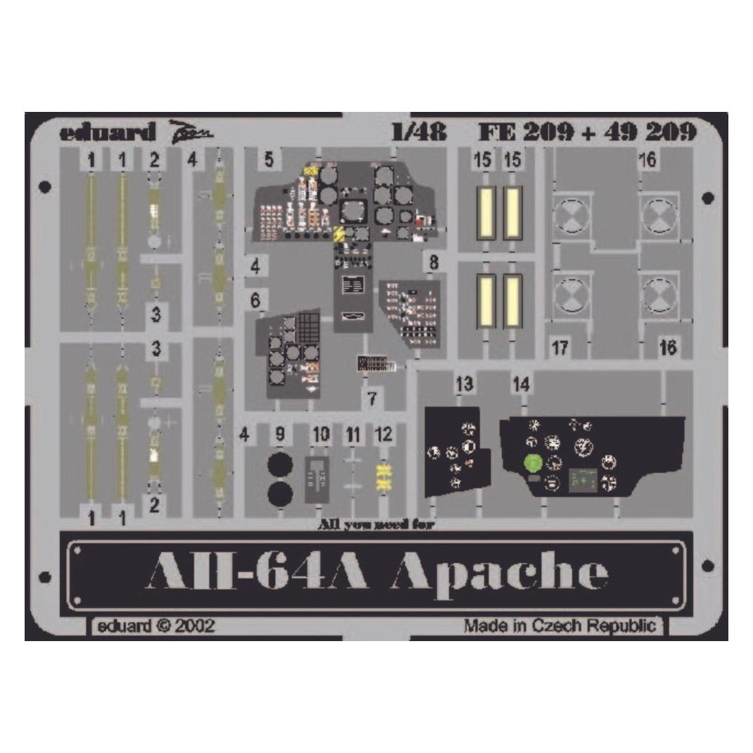 Eduard AH-64 A Apache (FE209)