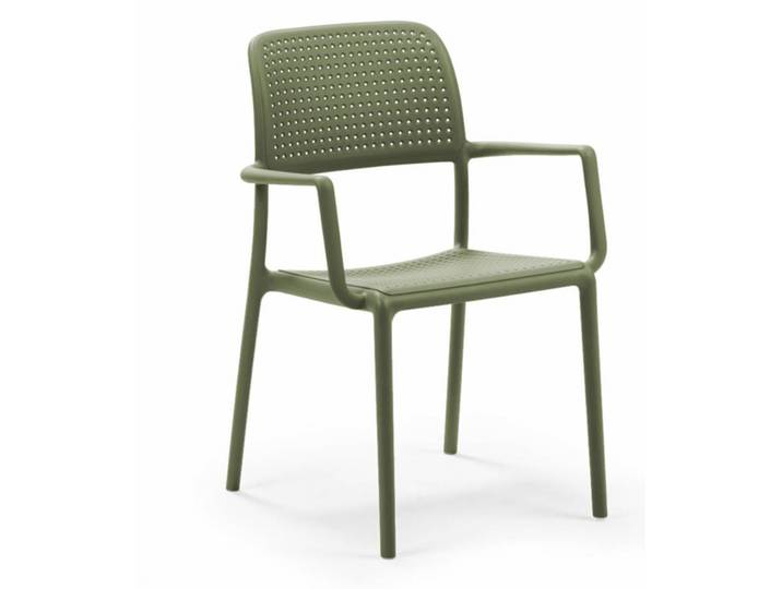 FAUTEUIL EMPILABLE D'EXTÉRIEUR EN POLYPROPYLÈNE BORA