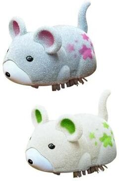 Inspired Finds ZoomMouse Interactive Electric Cat Toy With Smart Obstacle Avoidance grey green