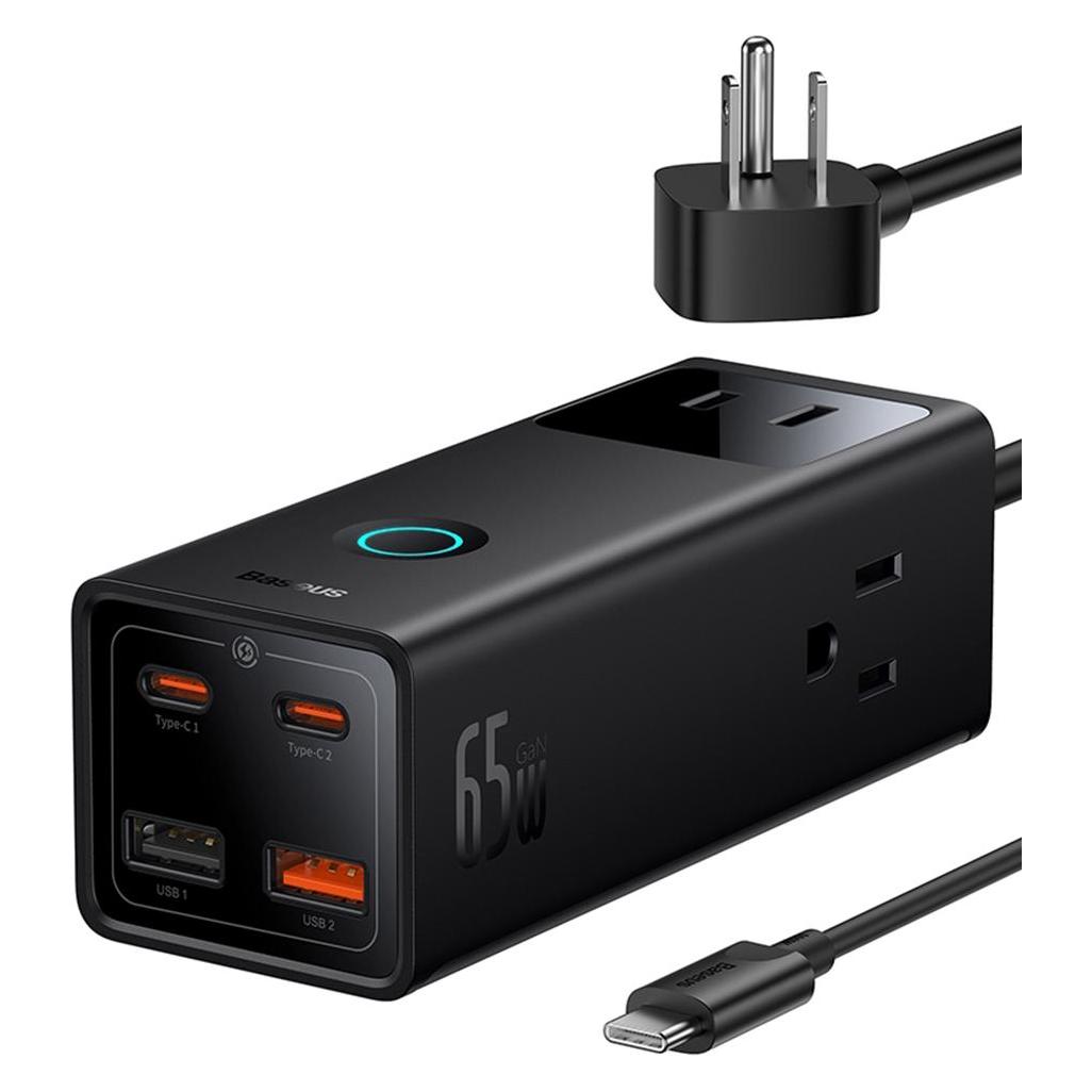 Baseus Power Strip PowerCombo US, 3 x Socket, Black (56357986)