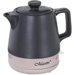 Maestro MR-071 Wasserkocher 1 l, Wasserkocher, Schwarz