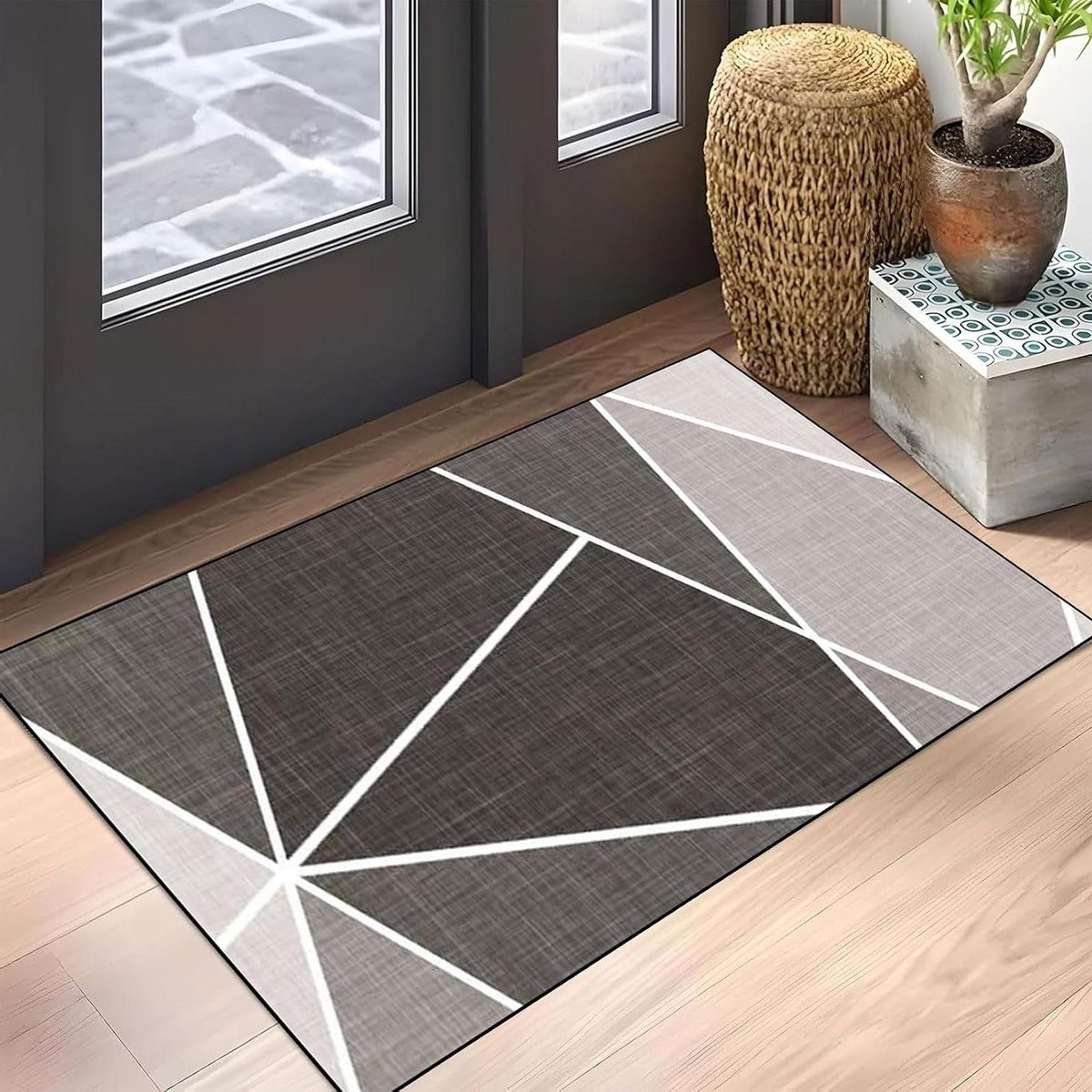 Beige Loper Kleed - Antislip Vloermat voor Hal en Keuken - 120 x 300 cm