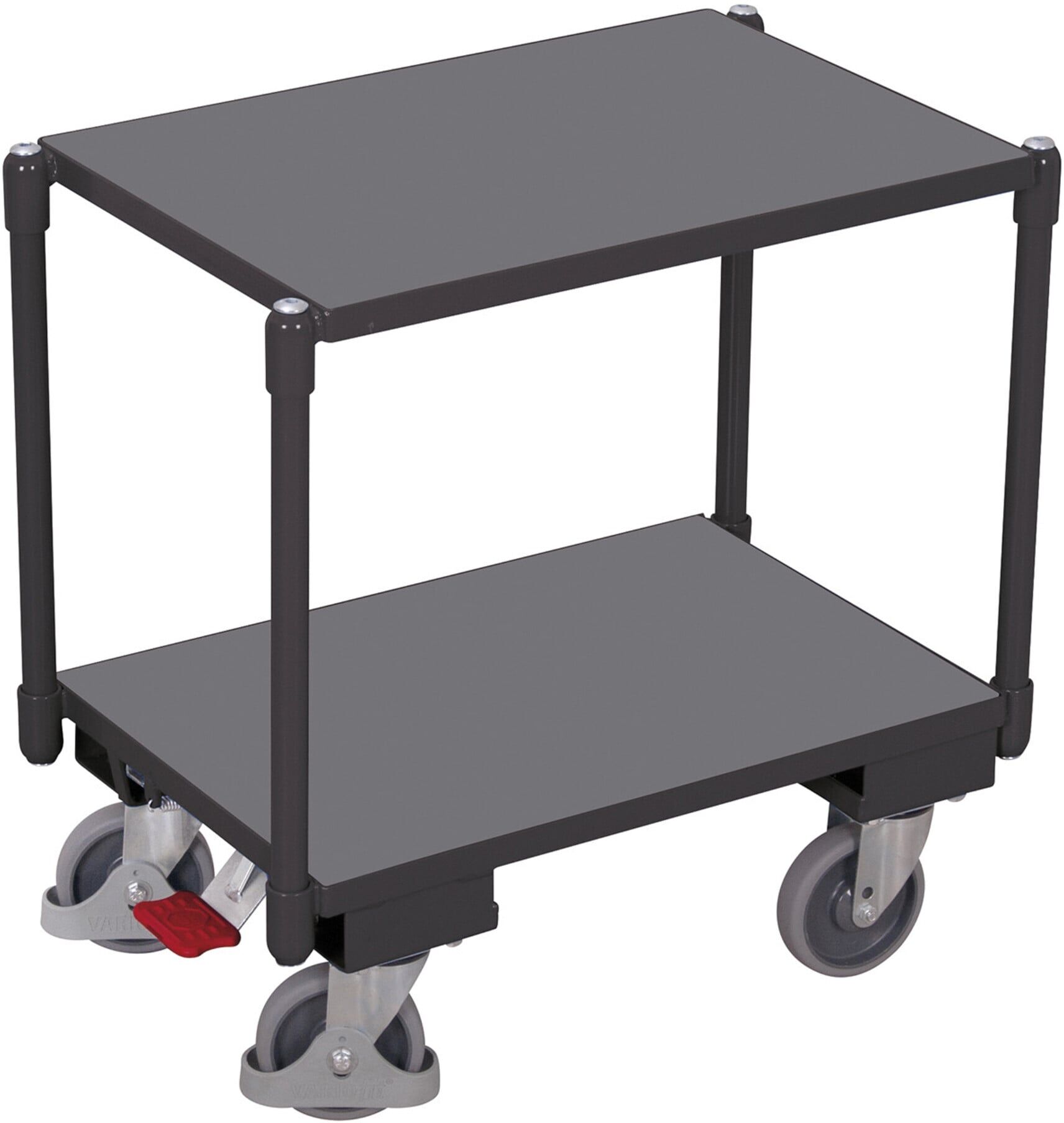 Variofit Euro-System-Roller mit 2 Ladeflächen RAL 7016 (sw-410.541/AG)