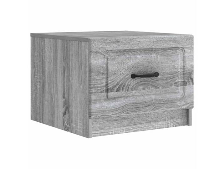Heofavd Couchtisch Graues Sonoma 49x50x37 cm Holzwerkstoff mit Schublade