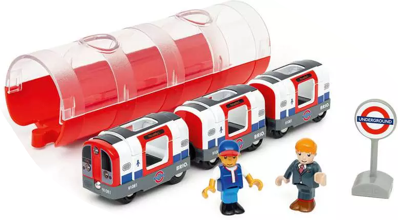 Brio - London Underground Train (Trains of the World) - 36085