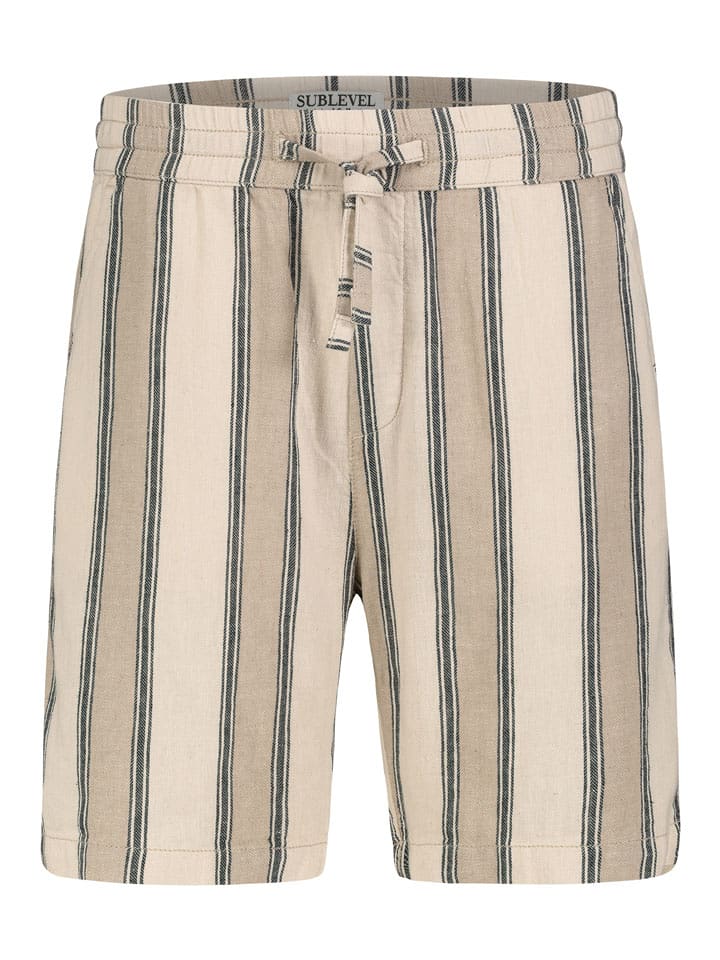 Sublevel Bermudas in Creme/ Beige - M