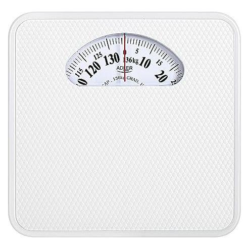 Adler AD 8179 white Mechaniczna waga łazienkowa (136 kg) (AD 8179 white)