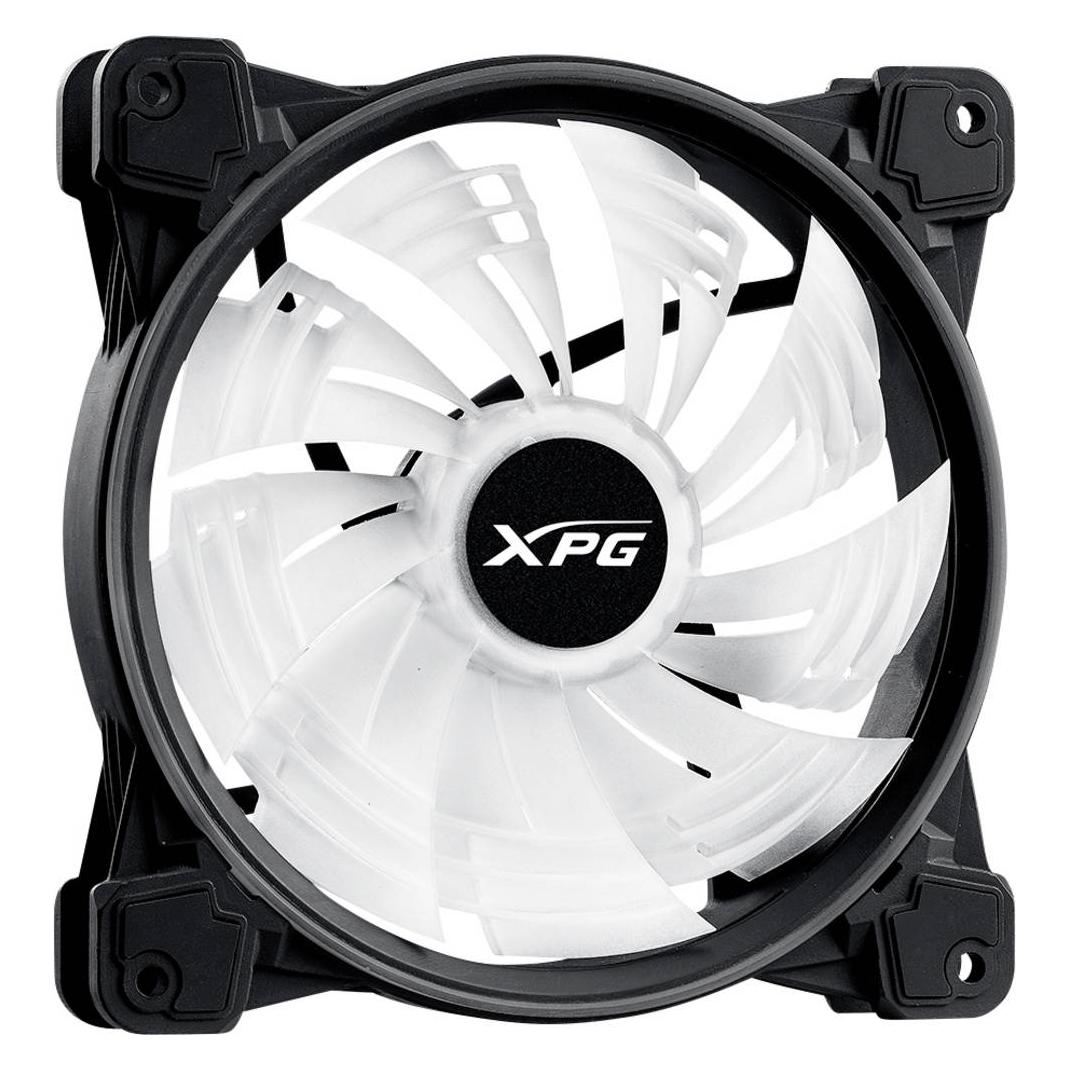 XPG HURRICANE140ARGBPWM-BKCWW computer cooling system Computer case Fan Black, White (140 mm, 1x) (4573-UNIW)