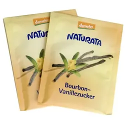 Naturata Bourbon-Vanillezucker, 8 % Vanille bio