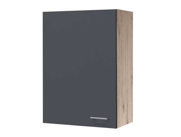 Oberschrank Tiago Basaltgrau/San Remo Eiche hell Nachbildung ca. 60x89x32cm