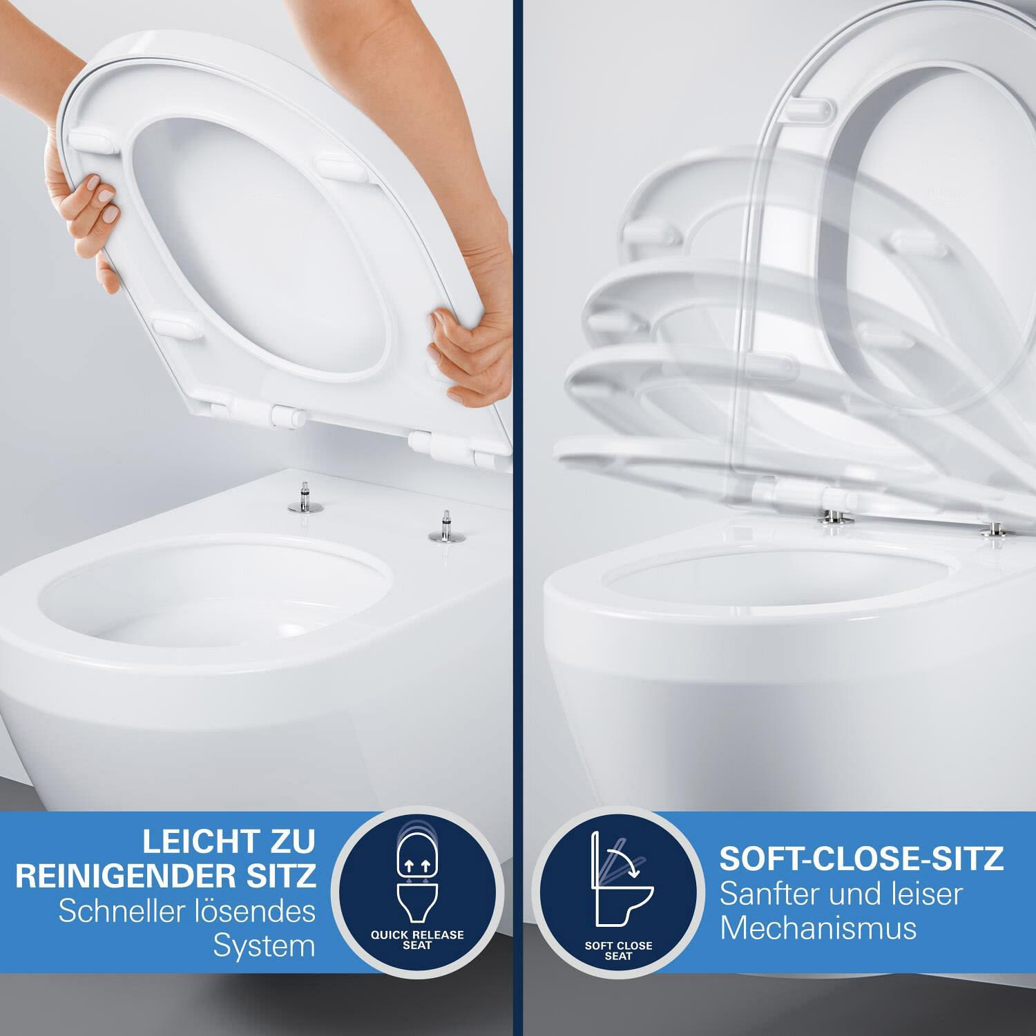 Grohe Euro Keramik WC-Sitz mit Soft Close