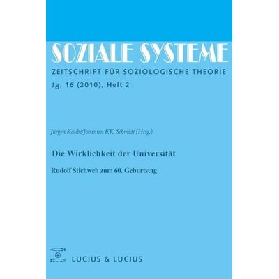 Die Wirklichkeit der Universität, Taschenbuch von , De Gruyter Oldenbourg, 978-3-8282-0560-4