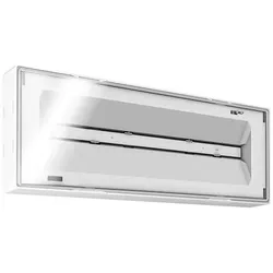 Esylux EN10077098 Notleuchte 3 h / 8 h, Rettungswegbeleuchtung, LED-Technik, selbstüberwachend, Aufputz- und Deckenmontage ELX EL LED 3h/8h IR SC SM