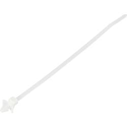 TRU COMPONENTS TC-13030676 TC-WM-115-3.6-N Kabelbinder 155 mm 3.6 mm Natur mit Flügelverschluss, chemische Beständigkeit 100 St.