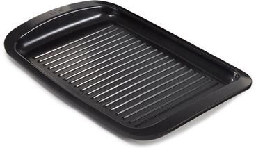 "BergHOFF Graphite Non-stick Recycled Cast Aluminum Teppanyaki Grill Plate 12.75"" - 12.75"" x 8.25"" x 1.5"""