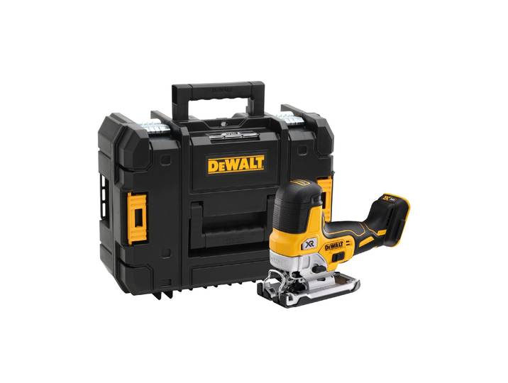 Akku-Stichsäge DEWALT 18 V DCS335NT , gelb, Sägemaschinen, Akku-Stichsäge