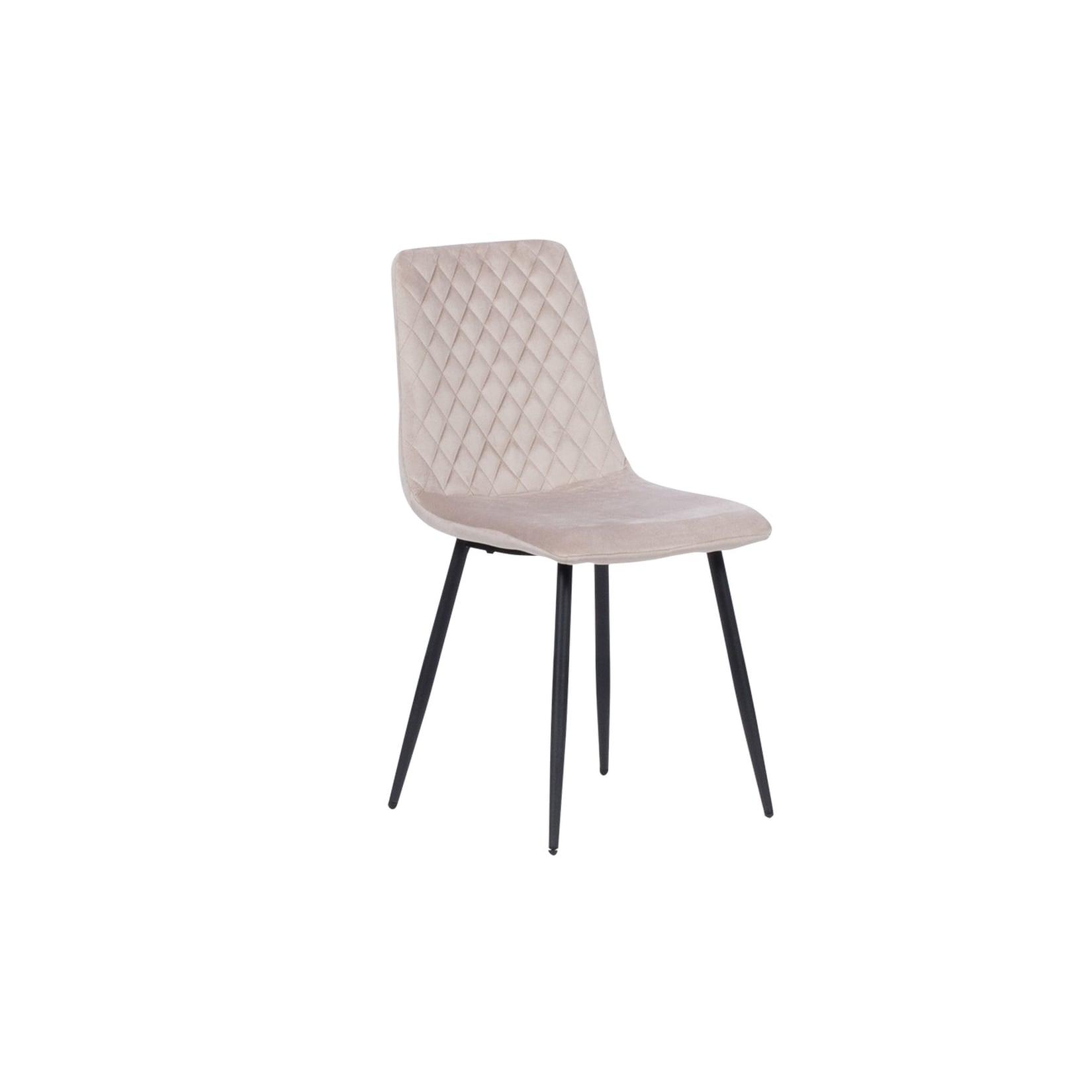 4er-Set Carmen MONZA Esszimmerstuhl – Latte