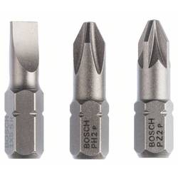 Bosch Accessories 2607001766 Bit-Set Schlitz, Kreuzschlitz Phillips, Kreuzschlitz Pozidriv