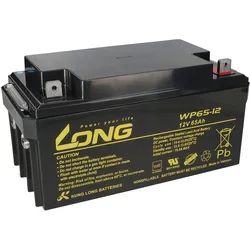 Kung Long WP65-12 12V 65Ah AGM Akku VdS – passend für Panasonic LC-X1265PG