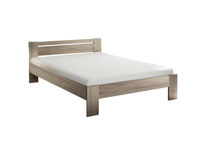 Boxxx Bett, Eiche San Remo, 140x200 cm, in verschiedenen Größen erhältlich, Schlafzimmer, Betten, Einzelbetten