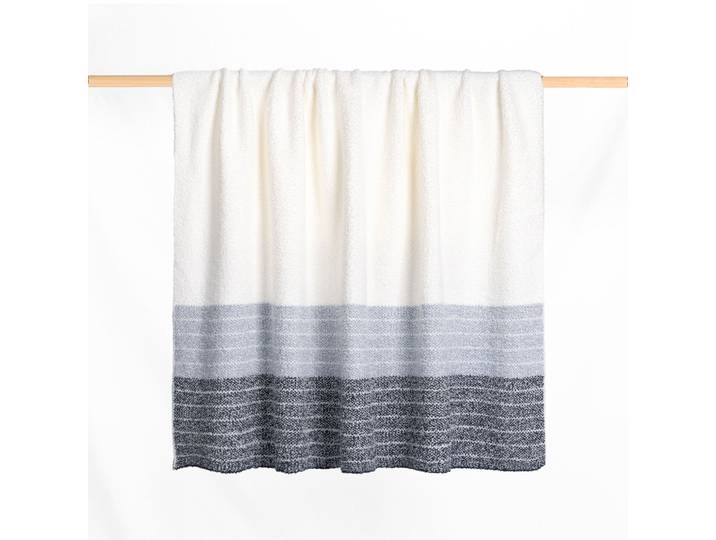 Wohndecke Alina blau Polyester 130 x 170 cm - Material: 100% POLYESTER - Wohndecke