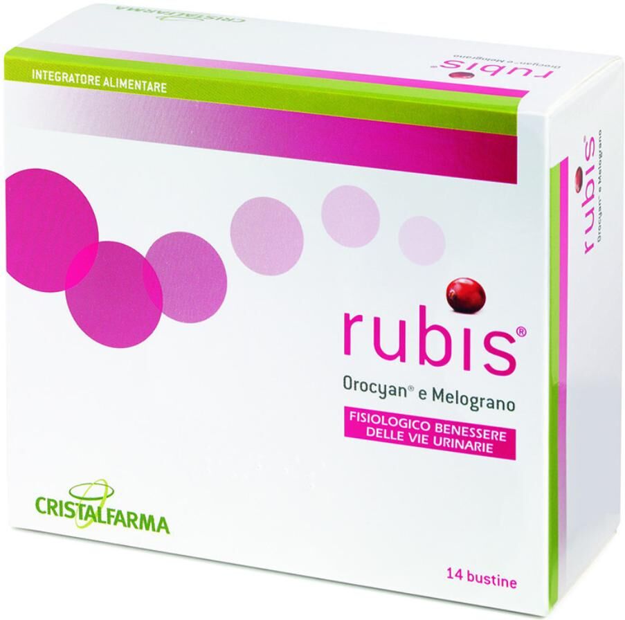 CRISTALFARMA Srl Cristalfarma, Rubis, 14 Bustine