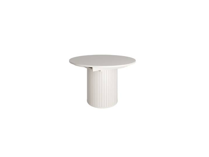 Esstisch THIRA 120-160x120x76,8 cm, Rund, Kaschmir