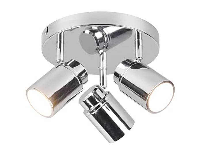webmarketpoint Spot 3 Orientable Métal Chrome Ange Trio Lighting