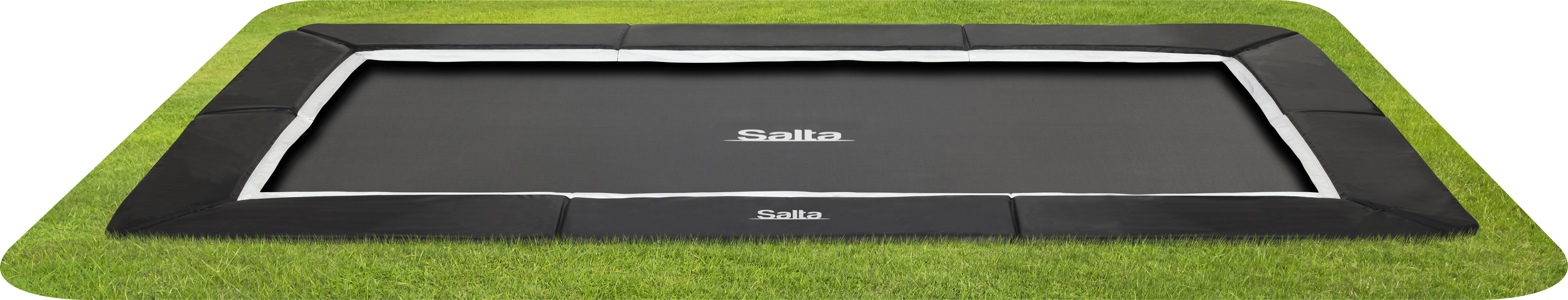 Salta Royal Baseground Sports Trampolin - 305x214cm - Rechteckig - Schwarz