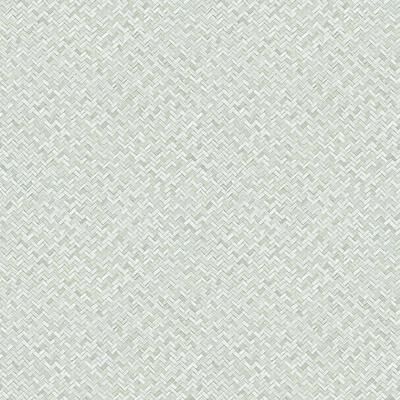 Galerie Wallcoverings Flora Herringbone Weave Vinyl on Non-woven Matte Wallpaper Roll