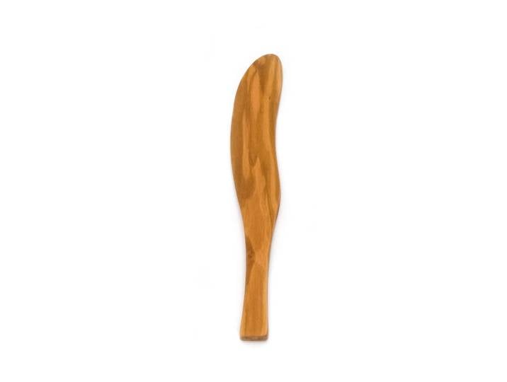 Heirol Couteau à beurre Heirol en bois d olivier 17,5 cm'