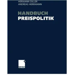 Handbuch Preispolitik, Fachbücher von Andreas Herrmann, Hermann Diller