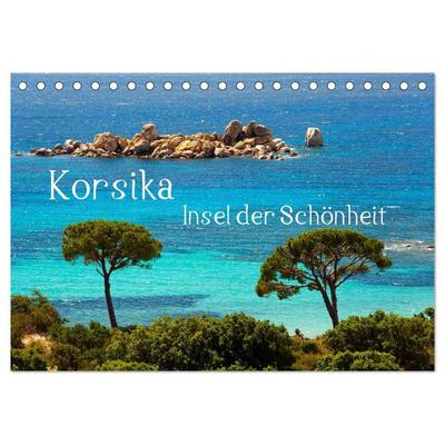 Korsika Insel der Schönheit (Tischkalender 2027 DIN A5 quer), CALVENDO Monatskalender