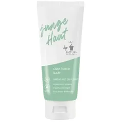 Grüne Tonerde Maske junge