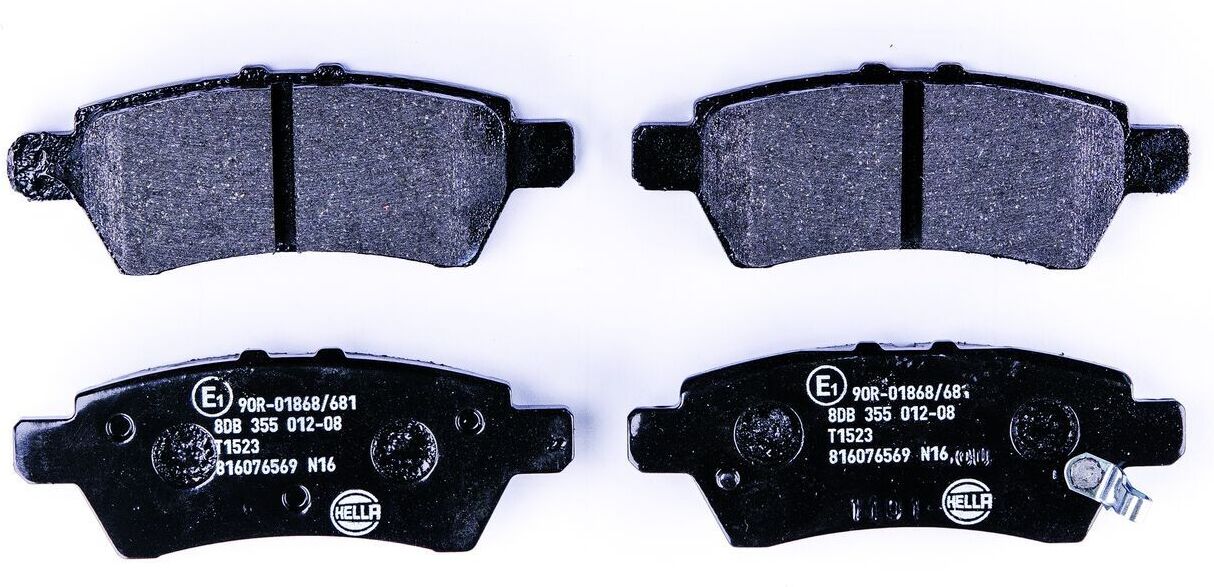 HELLA 8DB 355 012-081 Brake pad set