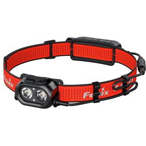 Fenix Stirnlampe HP12R-T LED, wiederaufladbar, 1.300 Lumen, mit Rotlicht, wasserdicht, rot