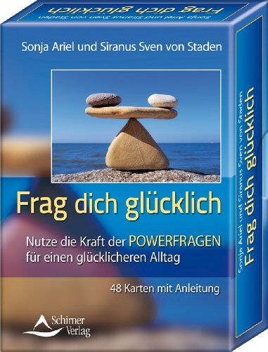 Sonja Ariel von Staden - Frag dich glücklich - Nutze die Kraft der Powerfragen für einen glücklicheren Alltag: Nutze die Kraft der Powerfragen für einen glücklicheren Alltag. 48 Karten mit Anleitung - Preis vom 09.10.2026 07:28:09 h