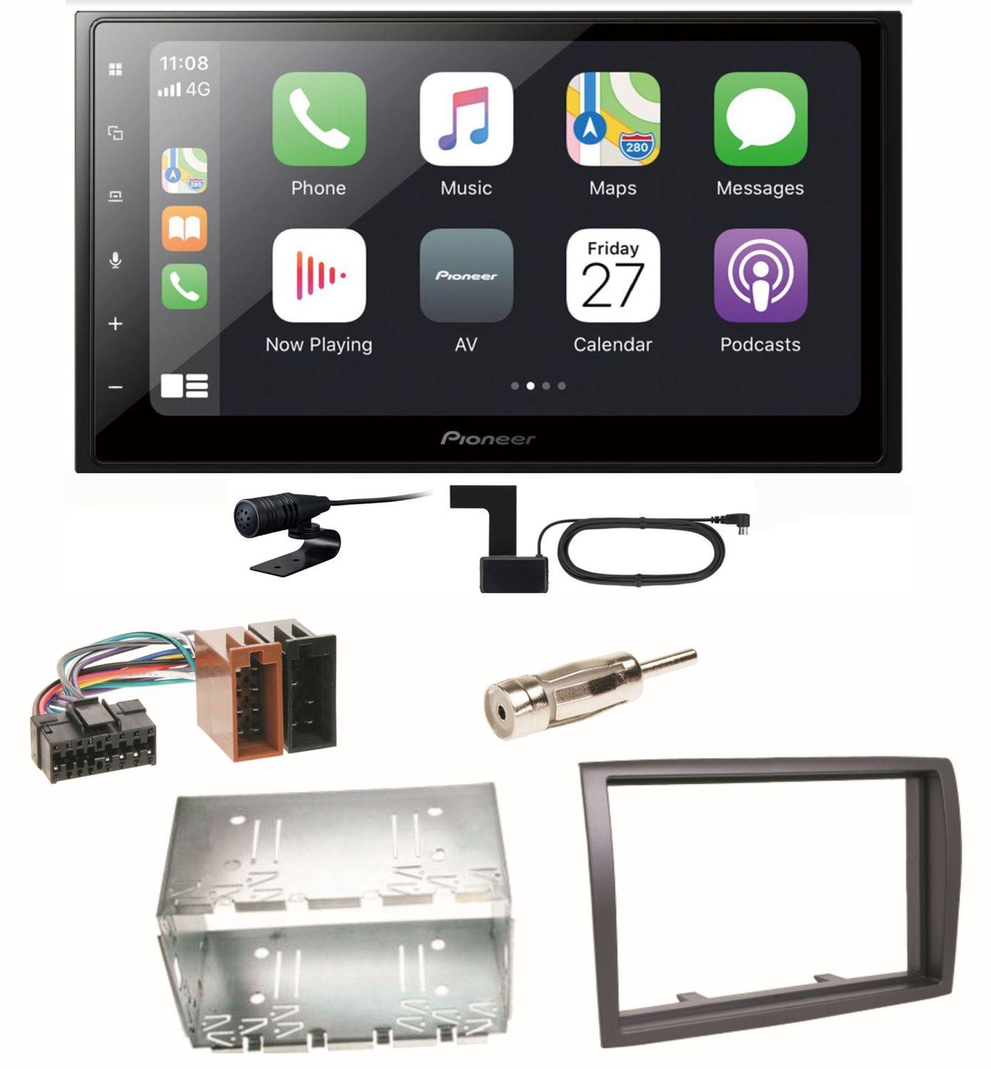 Pioneer SPH-DA250DAB Bluetooth DAB+ MP3 Einbauset für Fiat Ducato Boxer Jumper
