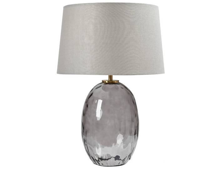 TISCHLEUCHTE Grau/Transparent Bonelli